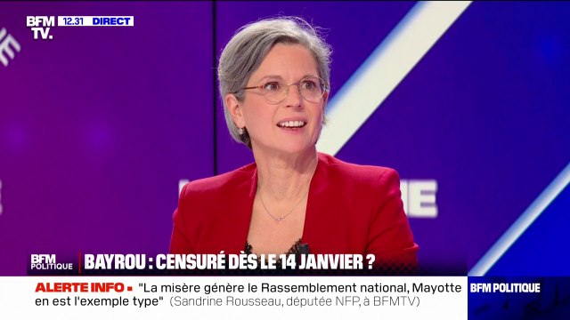 Motion de censure: Valls, Retailleau, Darmanin... Au nom de quoi je ne la voterais pas? , déclare Sandrine Rousseau