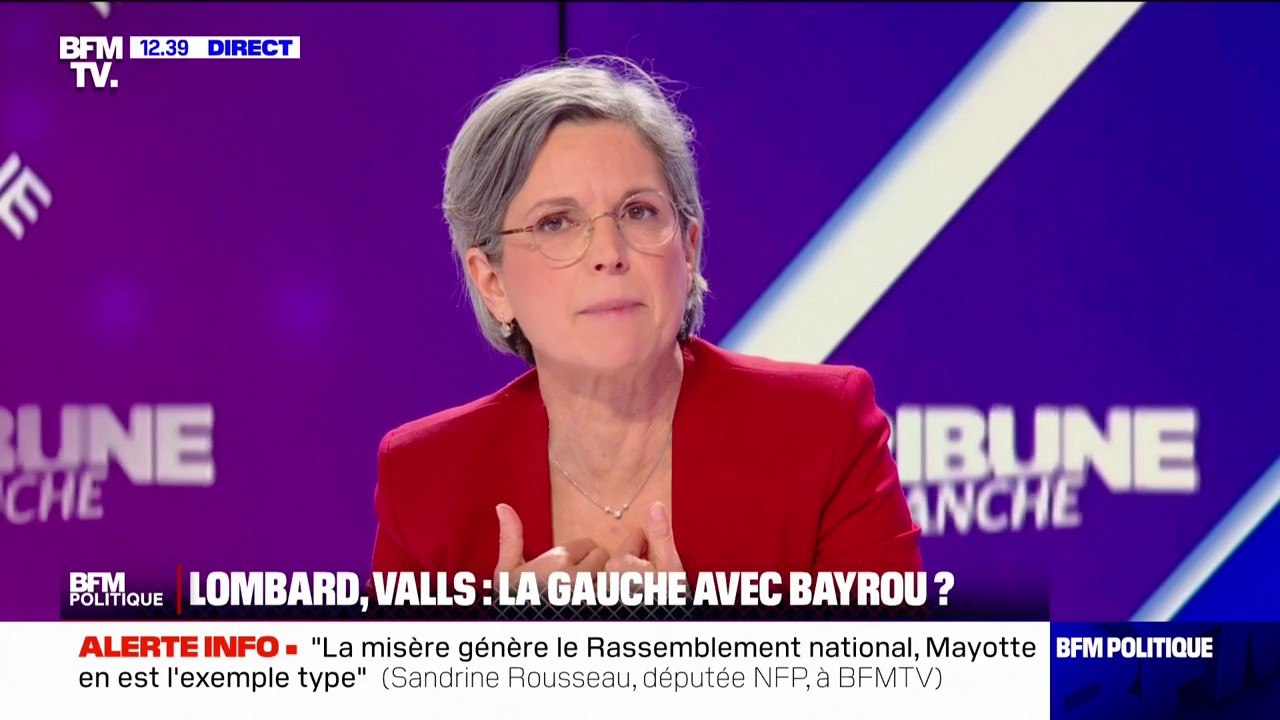 Sandrine Rousseau (Les Écologistes): "Je suis pour rompre avec le capitalisme (...) c'est une question de vie ou de mort"