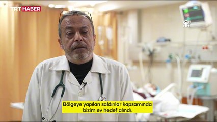 İsrail saldırısında ayağını kaybeden Gazzeli doktor görevine devam ediyor