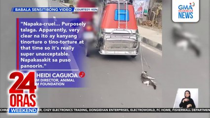 24 Oras Weekend Part 2 - Sunog sa Iloilo at China; Utang-free tips sa 2025; Pusang nakaladkad; Before and after sa Green Bones; atbp.