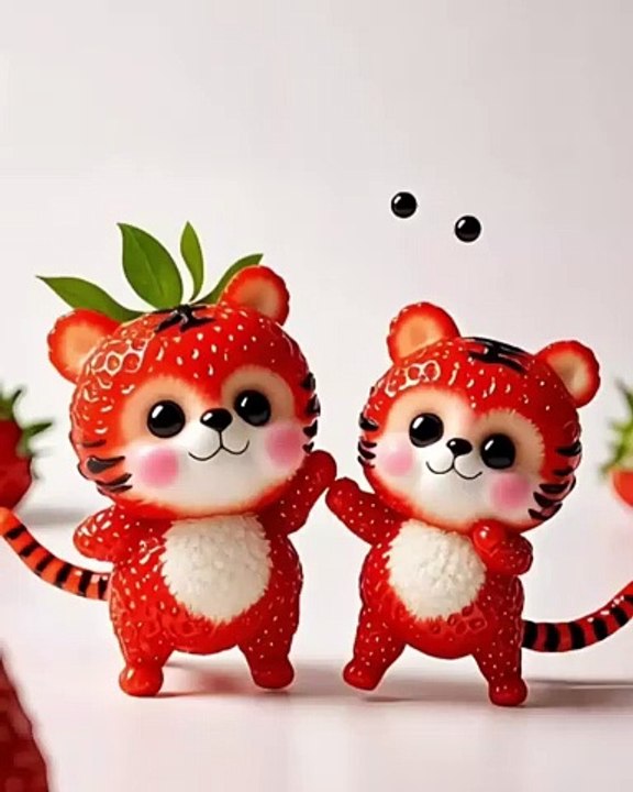 Dancing strawberry feeling so well
