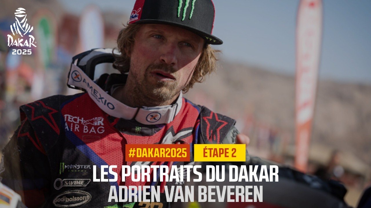 Adrien van Beveren - Les Portraits du Dakar - #Dakar2025