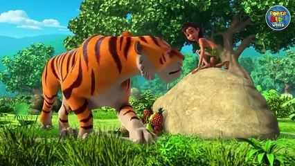 Cartoon English Mogli. Mowgli