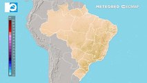 Precipitação Acumulada para o Brasil entre os dias 05 e 07 de janeiro.