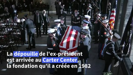 Etats-Unis: début des six jours de funérailles nationales pour Jimmy Carter