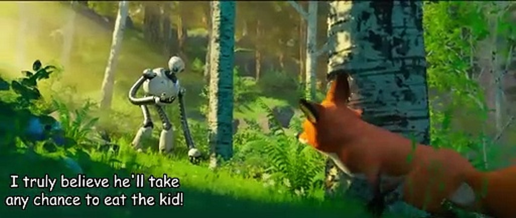 The Wild Robot _ Roz Builds A House For Brightbill _ Fink Scene Recap