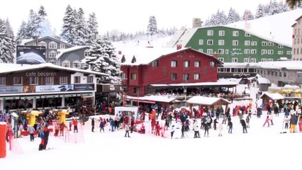 Adeta akın ettiler: Uludağ cıvıl cıvıl