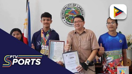 Janzen Dela Cruz, ginawaran ng pagkilala ng LGU Lambunao