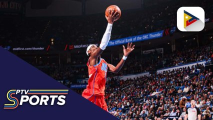 OKC Thunder, 14 games na ang winning streak sa NBA