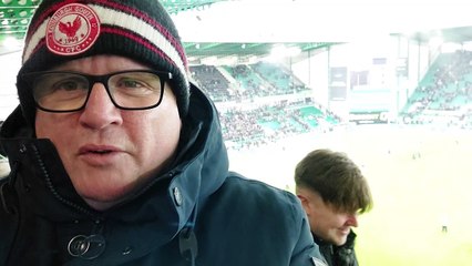 Hibs Rangers reaction