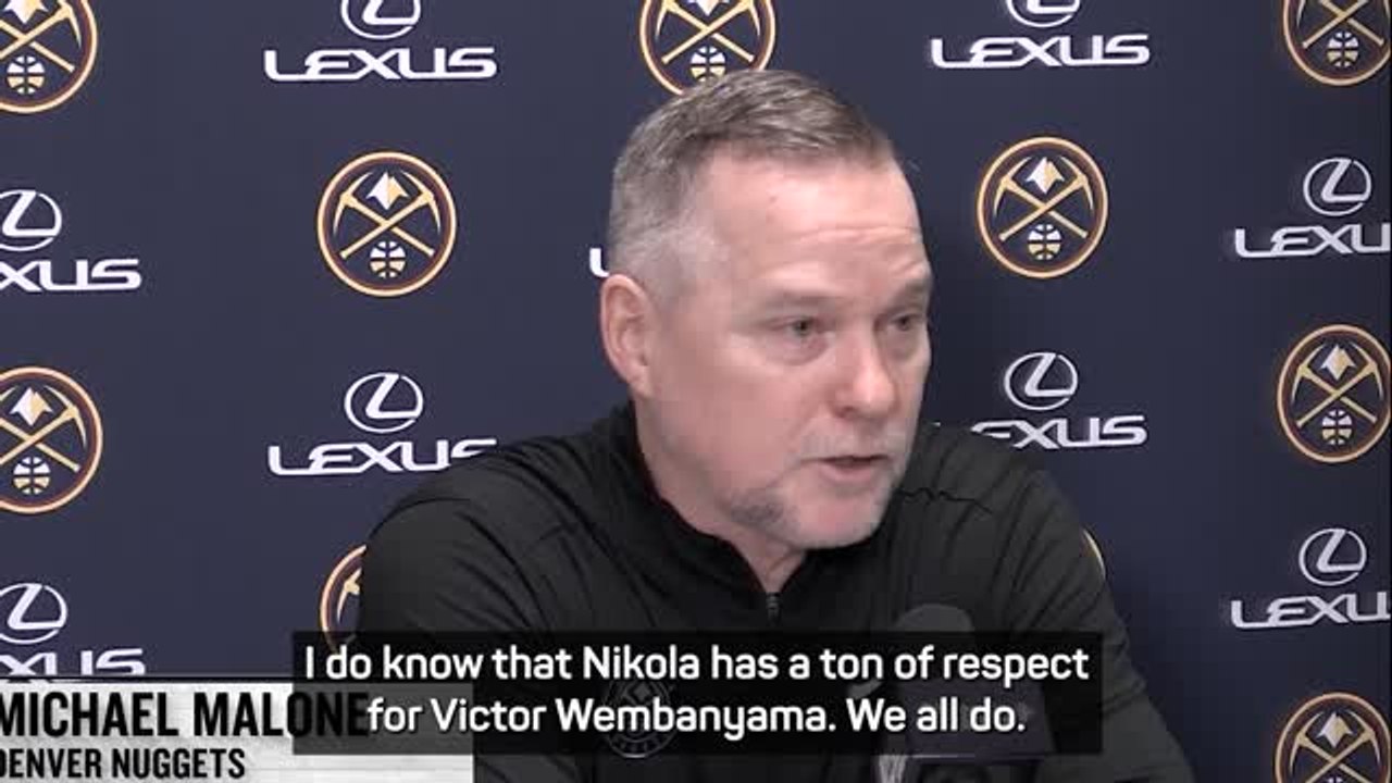 Jokic not inspired by Wembanyama comparisons - Malone