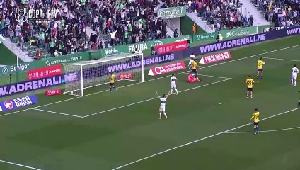 Gol de Nico Fernández (4-0) en el Elche 4-0 Las Palmas