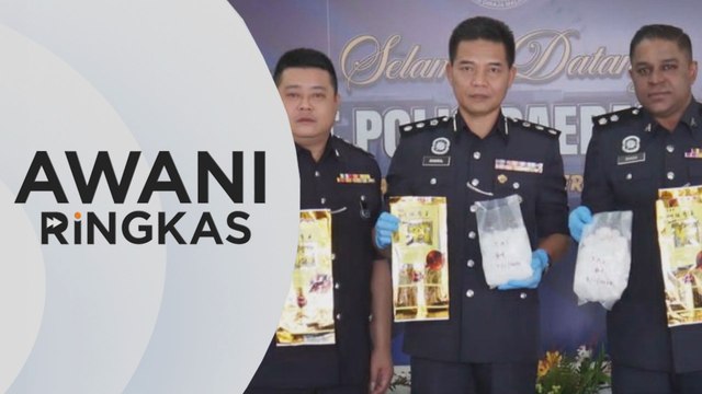 AWANI Ringkas: Lelaki ditahan bersama lebih 3kg syabu di Batu Pahat