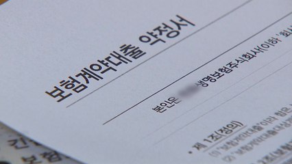 '불황형 대출' 보험계약대출 역대 최대 전망 / YTN