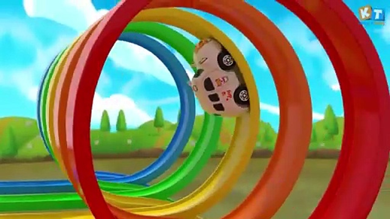 Color Balls & Sing a Song! | Wheels On the Bus,...