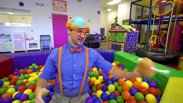 Blippi Learns Human Body Parts At A Fun Indoor Playground! _ Educational Videos for Toddlers