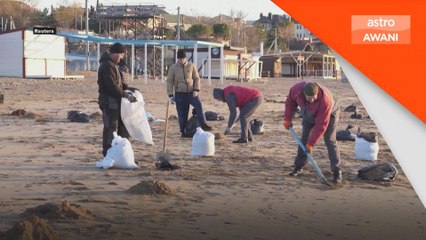 Lebih 10,000 terbabit kerja pembersihan tumpahan minyak