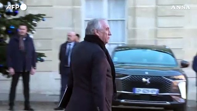 Francia, il governo Bayrou alla prima riunione del consiglio dei ministri
