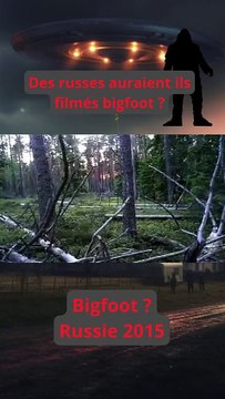Bigfoot en Russie ? l'a-t-on filmé ? #paranormal #bigfoot #mystery