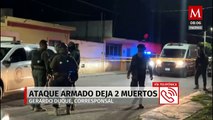 Ataque a domicilio deja 2 muertos en Río Verde, San Luis Potosí; sicarios dejan mensaje