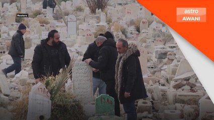 Konflik Asia Barat: Rakyat Syria kembali ke kampung, kebumikan ahli keluarga