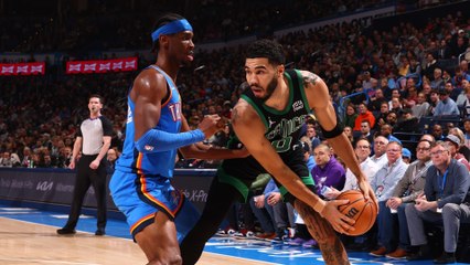 Thunder & Celtics Top Plays from Both Ends of the Floor