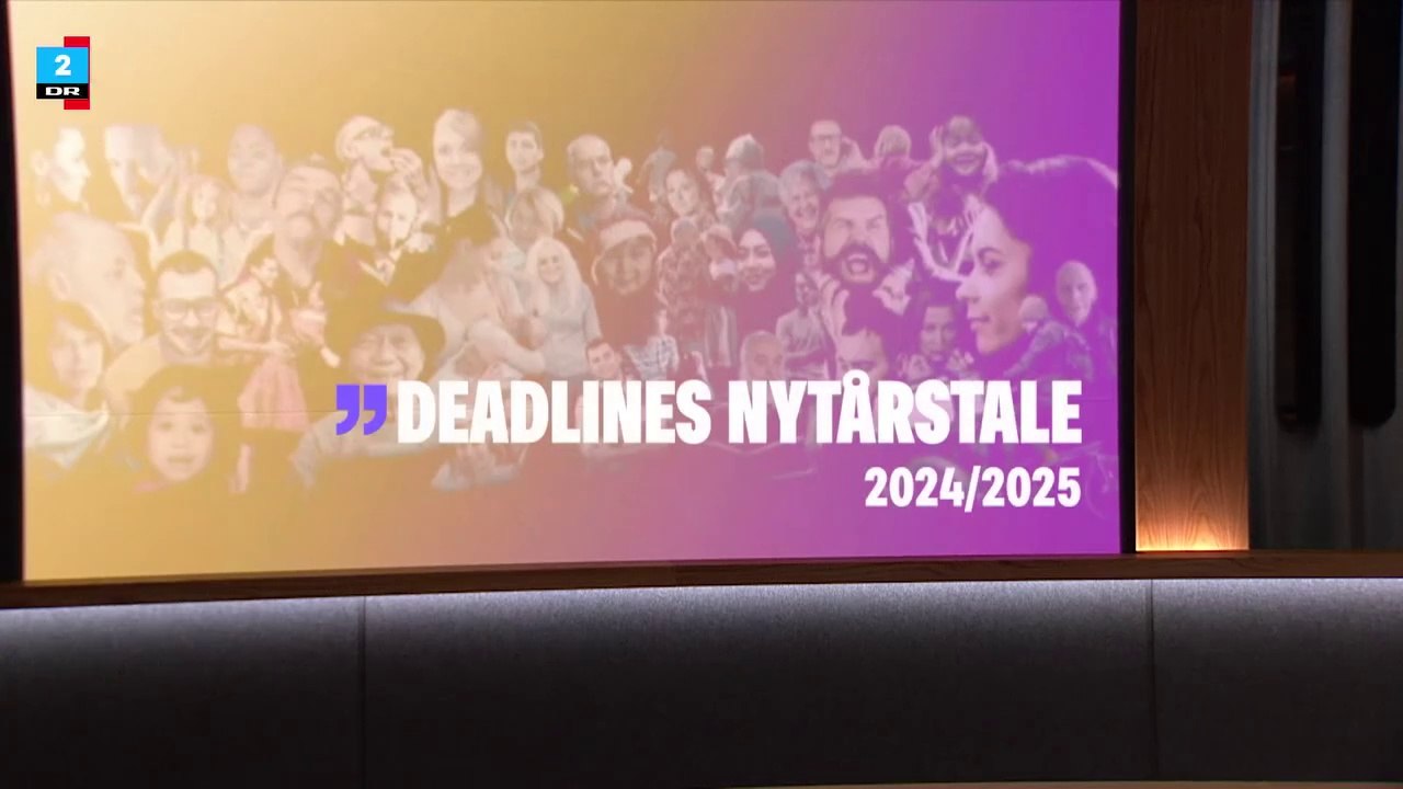 Hella Joof går i nytårstale til kamp mod håbløsheden: 'Det er de voksnes pligt at gøde og vande håbet' @ Deadlines Nytårstale og tekstet version |2024-2025| DR2 & DRTV