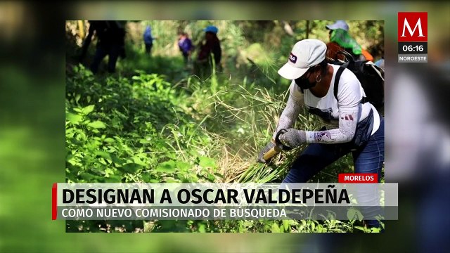 Designan a Óscar Valdepeña como nuevo Comisionado de Búsqueda en Morelos