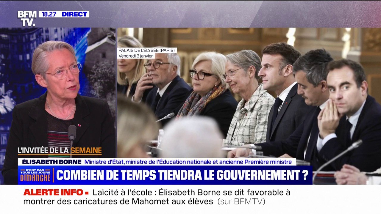 Élisabeth Borne: "Je vais discuter avec les différents groupes politiques pour avoir, a minima, un accord de non-censure"