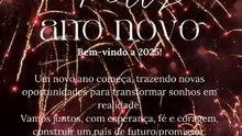 FELIZ ANO NOVO