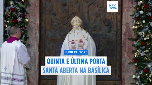 Jubileu 2025: aberta a quinta e última Porta Santa na Basílica de São Paulo em Roma