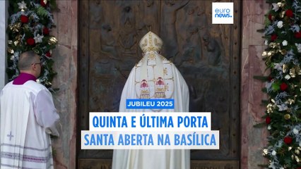 Jubileu 2025: aberta a quinta e última Porta Santa na Basílica de São Paulo em Roma