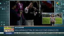 Ecuador entra en campaña electoral en medio de crisis política