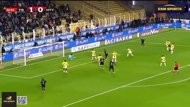 Fenerbahçe Vs Hatayspor 2-1 Highlights And Goals - Turkish League 2025