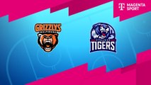 Highlights von Grizzlys Wolfsburg - Straubing Tigers