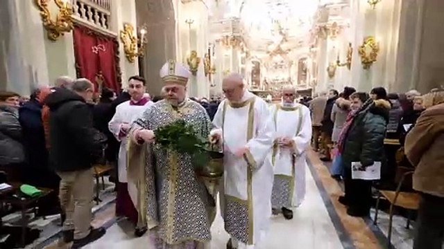 Giubileo, l'apertura della porta santa a Pontremoli