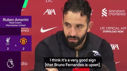 'I'm really upset' - Amorim on Liverpool draw