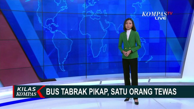 Kecelakaan Maut Bus Ugal-ugalan Tabrak Pikap di Jalan Ngawi-Solo, 1 Orang Tewas