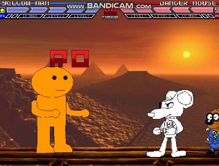 MUGEN: Yellow Man Vs Danger Mouse