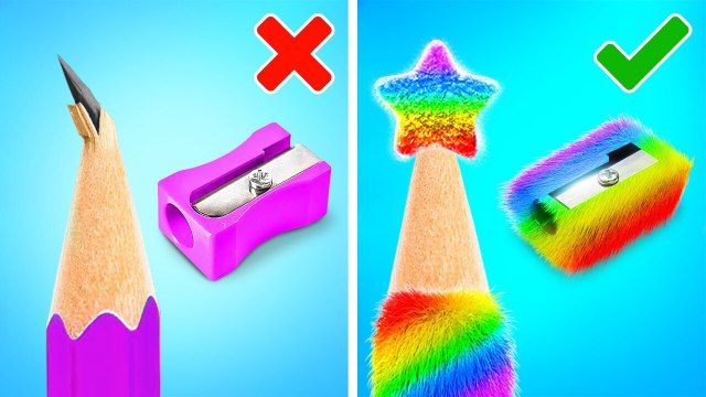 ASTUCES MALINES POUR L'ÉCOLE 🦄🖍️ Conseils pour les Parents et Élèves Ingénieux par 123 GO! Like