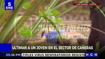 En las cañeras de San Manuel, Cortés acribillan a un hombre