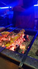 Chicken Tikka and seekh kabab