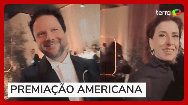 Selton Mello publica imagens dos bastidores do Globo de Ouro em Los Angeles