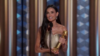Demi Moore lauréate du Golden Globe 2025 de la meilleure actrice dans une comédie pour The Substance