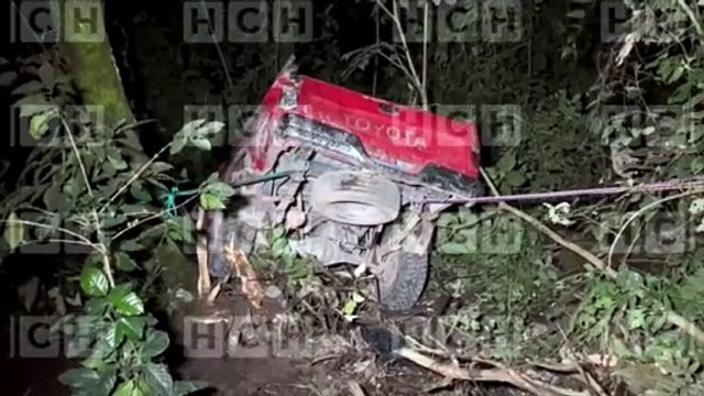 Siete personas heridas deja aparatoso accidente en Cucuyagua, Copán