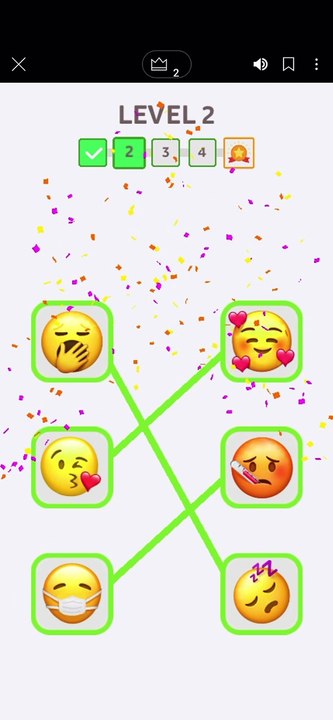 Emoji buzzle game play