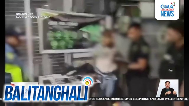 Lalaking nagtangkang tumakas sa oplan sita, nahulihan ng baril, pekeng pera at shabu | Balitanghali