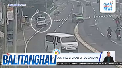 4, patay sa banggaan ng 2 van; 2, sugatan | Balitanghali