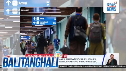 Nasa 300 Afghan nat'ls, dumating sa Pilipinas; Pansamantalang mananatili habang pino-proseso ang kanilang U.S. visa | Balitanghali