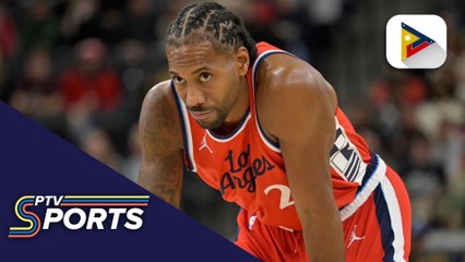 Kawhi Leonard, sumabak sa unang laro ngayong NBA Season